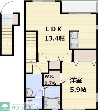 ハイツシェーンVの物件間取画像